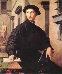 Bronzino Ungolio Martelli Leinwanddruck