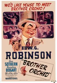 Stampa su tela del poster del film Brother Orchid 1940