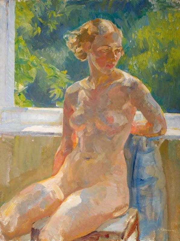 Browning Amy Katherine At The Window Before 1934 canvas print