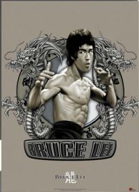 Bruce Lee 4 canvas print