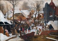 Bruegel Adoration Of The Kings In The Snow