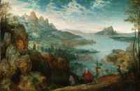 Bruegel Landscape With The Flight Into Egypt canvas print
