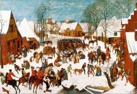 무고한 사람들의 Bruegel 대학살