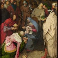 Bruegel De aanbidding van de koningen