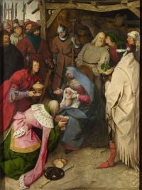 Bruegel The Adoration Of The Kings canvas print