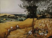 Bruegel The Harvesters canvas print