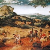 Bruegel la cosecha del heno