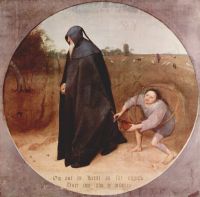 Bruegel The Misanthrope canvas print