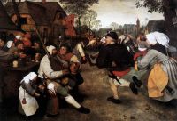 Bruegel The Peasant Dance canvas print