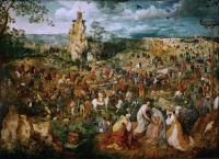 Bruegel The Procession To Calvary canvas print
