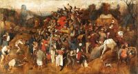 Bruegel The Wine Of Saint Martin S Day canvas print