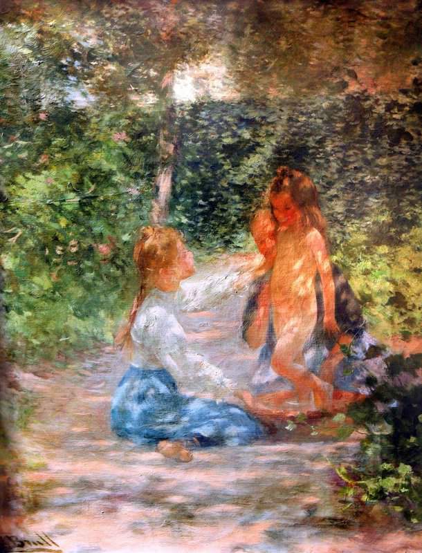 Brull I Vinyoles Joan Estudi Al Sol Ca. 1904 canvas print