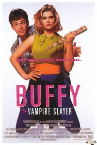 버피 더 뱀파이어 슬레이어 1992 영화 포스터 캔버스 프린트