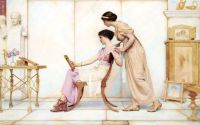 Bulleid George Lawrence The Young Artist 1913 canvas print