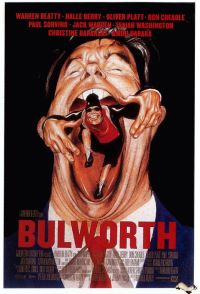Bulworth 1998 영화 포스터 캔버스 프린트