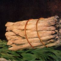 Bunch Of Asparagus By Manet