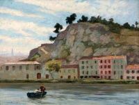 Bunny Rupert Cliffs At Avignon 1929 canvas print