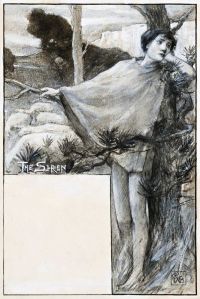 Bunny Rupert The Siren I Ca. 1894 canvas print