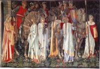Burne Jones Edward Apprentice To Morris Co. Trained As A Weaver. Later Managed The Tapestry Workshop
