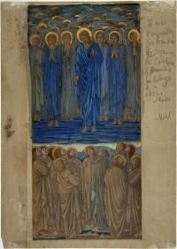 Burne Jones Edward Ascension Of Christ canvas print
