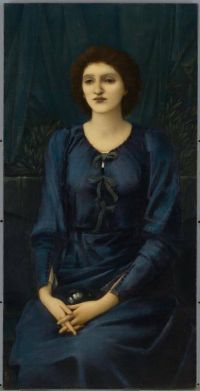 Burne Jones Edward Baronne Madeleine Deslandes 1895 96 canvas print