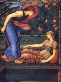 Burne Jones Edward Amor und Psyche 1865 67