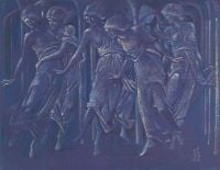 Burne Jones Edward Dancing Girls 1898 canvas print
