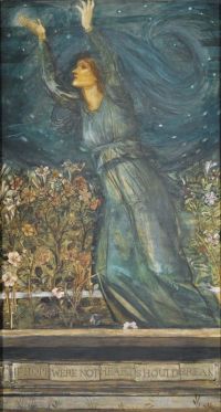 Burne Jones Edward Wenn die Hoffnung nicht das Herz wäre, sollte Ca brechen. 1895