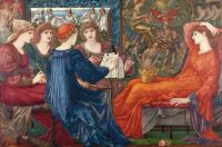 Burne Jones Edward In Praise Of Venus canvas print