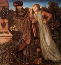 Burne Jones Edward King Mark And La Belle Iseult 1862