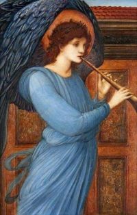 Burne Jones Edward The Angel 1881 canvas print