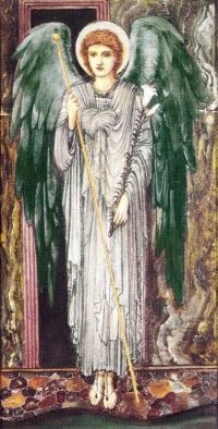Burne Jones Edward The Archangel Gabriel Ca. 1884