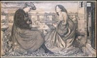 لوحة بورن جونز إدوارد The Backgammon Players 1861