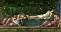 Burne Jones Edward The First Of The Legend Of Briar Rose Series 2 canvas print