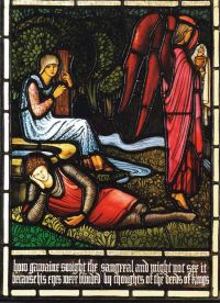 Burne Jones Edward The Quest Of The Sangreal   2. The Failure Of Sir Gawaine 1885 86 canvas print
