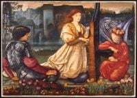 Burne Jones Edward The Song Of Love canvas print