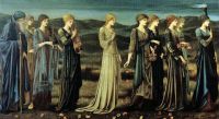 Burne Jones Edward The Wedding Of Psyche 1895 canvas print