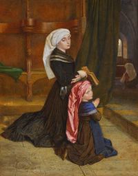 Burton Frederic William Die Witwe von Wohlm 1859