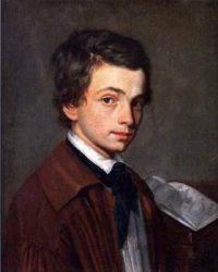Cabanel Alexandre Selbstbildnis als Kind 1836