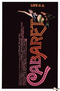 Cabaret 1972 Movie Poster canvas print