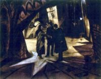 Cabinet Of Dr Caligari The 1920 5 Movie Poster stampa su tela