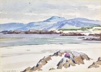 Cadell Francis Ben More Mull From Iona canvas print
