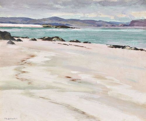 Cadell Francis Iona White Sands Looking East canvas print