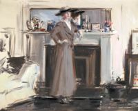 Cadell Francis Reflections Ca. 1915 canvas print