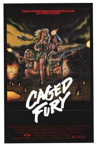 Caged Fury Movie Poster canvas print