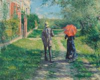 Caillebotte Gustave Chemin Montant