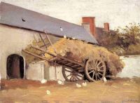 Caillebotte Gustave Loaded Haycart Ca. 1874 78 canvas print