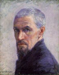 Caillebotte Gustave Porträt des Künstlers