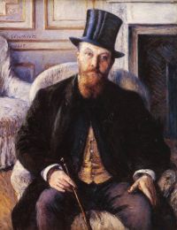 Caillebotte Gustave Porträt von Jules Dubois 1885
