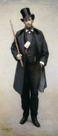 Caillebotte Gustave Paul Hugot의 초상화 1878